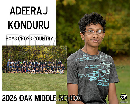 OakMiddleFallTeams26 Boys Cross Country Konduru Adeeraj_ Team8x10 _ Sportsmate3(1)