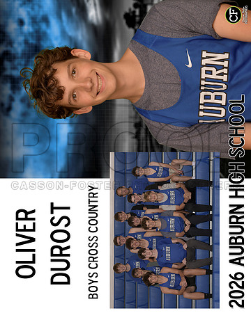 AHSFallTeams26 Boys Cross Country Durost Oliver_ Team8x10 _ Sportsmate3(1)