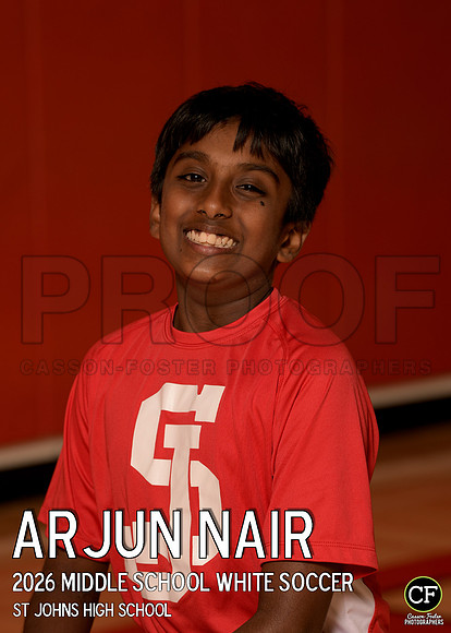 SJFallTeams26 Middle School White Soccer Nair Arjun_ Team5x7 _ Individual2(1)
