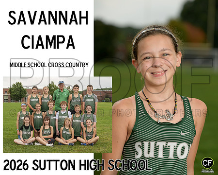 SuttonHighFallTeams26 Middle School Cross Country Ciampa Savannah_ Team8x10 _ Sportsmate3(1)