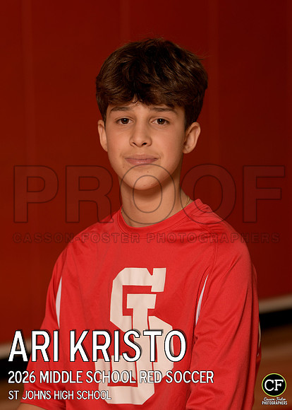 SJFallTeams26 Middle School Red Soccer Kristo Ari_ Team5x7 _ Individual2(1)