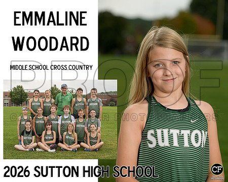 SuttonHighFallTeams26 Middle School Cross Country Woodard Emmaline_ Team8x10 _ Sportsmate3(1)