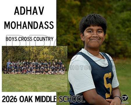 OakMiddleFallTeams26 Boys Cross Country Mohandass Adhav_ Team8x10 _ Sportsmate3(1)