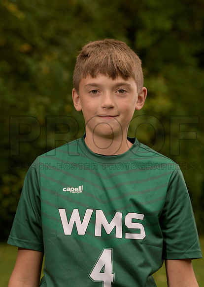 WMS Fall Teams 26 Boys Soccer Buzanoski Maxwell_ Team5x7(1)