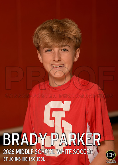 SJFallTeams26 Middle School White Soccer Parker Brady_ Team5x7 _ Individual2(1)