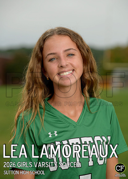 SuttonHighFallTeams26 Girls Varsity Soccer Lamoreaux Lea_ Team5x7 _ Individual2(1)