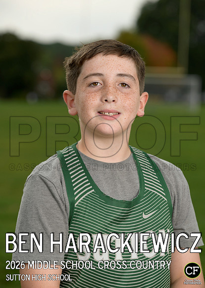 SuttonHighFallTeams26 Middle School Cross Country Harackiewicz Ben_ Team5x7 _ Individual2(1)
