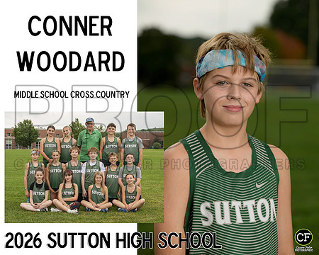 SuttonHighFallTeams26 Middle School Cross Country Woodard Conner_ Team8x10 _ Sportsmate3(1)