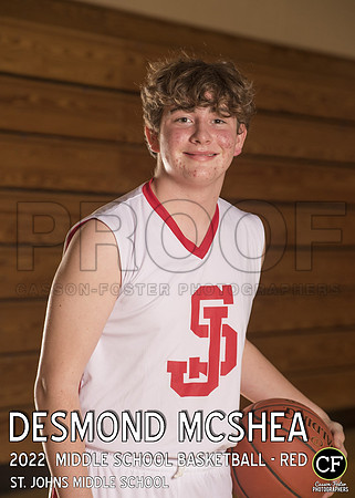 Middle School Basketball - Red McShea Desmond_ Team5x7 _ Individual2(1)