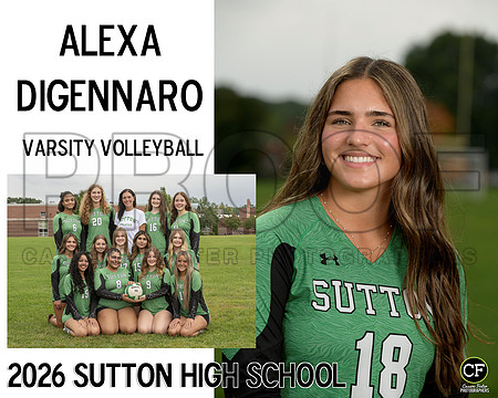 SuttonHighFallTeams26 Varsity Volleyball DiGennaro Alexa_ Team8x10 _ Sportsmate3(1)