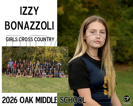 OakMiddleFallTeams26 Girls Cross Country Bonazzoli Izzy_ Team8x10 _ Sportsmate3(1)