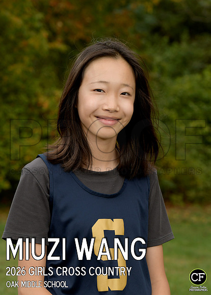 OakMiddleFallTeams26 Girls Cross Country Wang Miuzi_ Team5x7 _ Individual2(1)