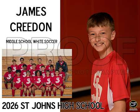 SJFallTeams26 Middle School White Soccer Creedon James_ Team8x10 _ Sportsmate3(1)