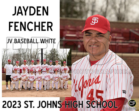 StJHigh Spring Teams 2223 JV Baseball White Fencher Jayden_ Team8x10 _ Sportsmate3(1)