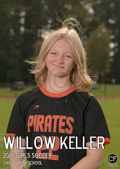 OHSFallTeams26 Girls Soccer Keller Willow_ Team5x7 _ Individual2(1)