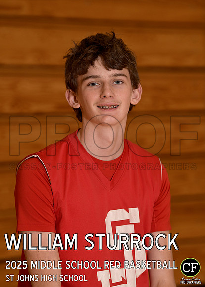 SJWinterTeams25 Middle School Red Basketball Sturrock William_ Team5x7 _ Individual2(1)