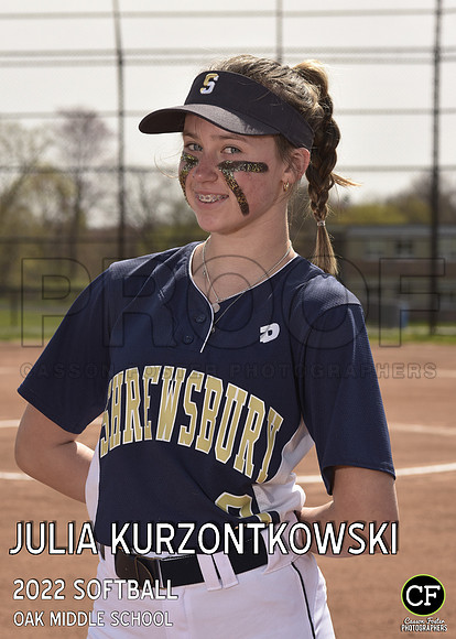 Oak Middle Spring Teams 2122 Softball Kurzontkowski Julia_ Team5x7 _ Individual2(1)