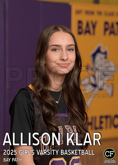 BP WINTER TEAMS 2425 Girls Varsity Basketball Klar Allison_ Team5x7 _ Individual2(1)