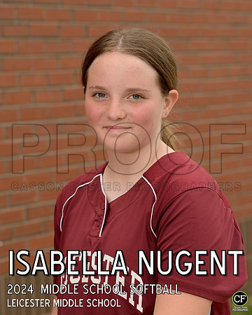 LMS Spring Teams 24 Middle School Softball Nugent Isabella_ Team8x10 _ Individual 8x10(1)