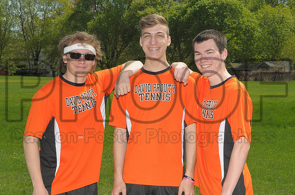 David Prouty Boy's tennis Captains