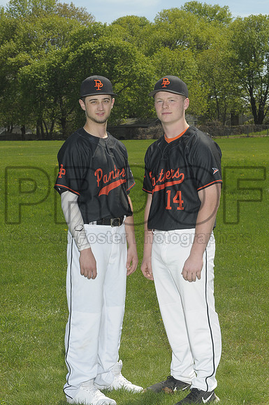 David Prouty Boy's Varsity Baseball Captains