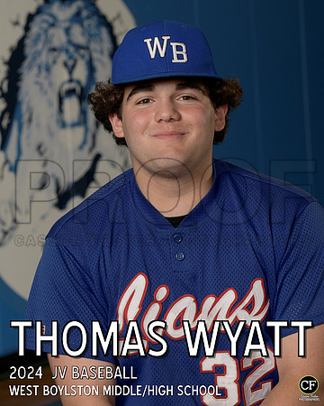 WB Spring Teams 24 JV Baseball Wyatt Thomas_ Team8x10 _ Individual 8x10(1)