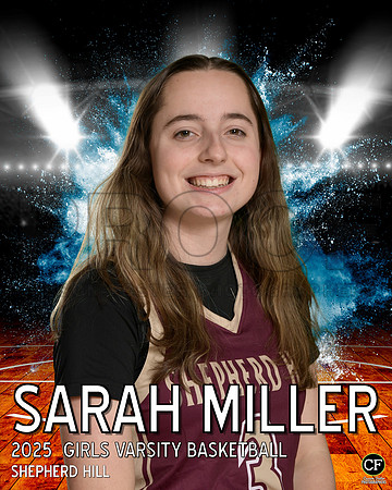 SH WINTER TEAMS 2425 GIRLS VARSITY BASKETBALL Miller Sarah_ Team8x10 _ Individual 8x10(1)