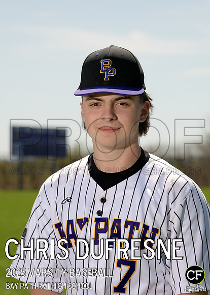 BP Spring Teams 2025 Varsity Baseball Dufresne Chris_ Team5x7 _ Individual2(1)
