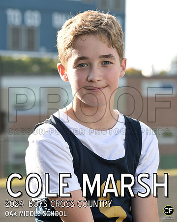 OMS Fall Teams 24 WEB Boys Cross Country Marsh Cole_ Team8x10 _ Individual 8x10(1)