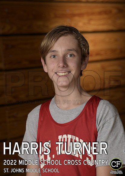 StJohnsMiddleTeams2223 Middle School Cross Country Turner Harris_ Team5x7 _ Individual2(1)