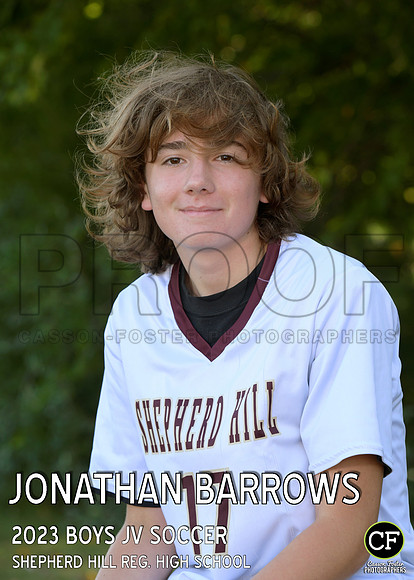 SH Fall Teams 2324 Boys JV Soccer Barrows Jonathan_ Team5x7 _ Individual2(1)