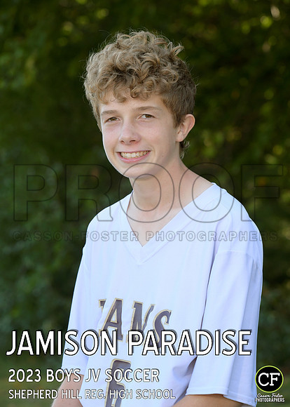 SH Fall Teams 2324 Boys JV Soccer Paradise Jamison_ Team5x7 _ Individual2(1)