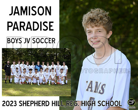 SH Fall Teams 2324 Boys JV Soccer Paradise Jamison_ Team8x10 _ Sportsmate3(1)