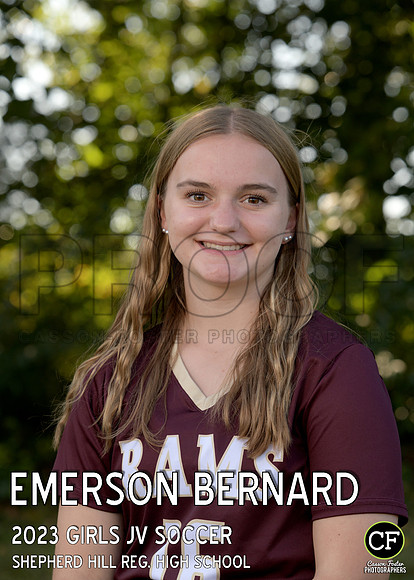 SH Fall Teams 2324 Girls JV Soccer Bernard Emerson_ Team5x7 _ Individual2(1)