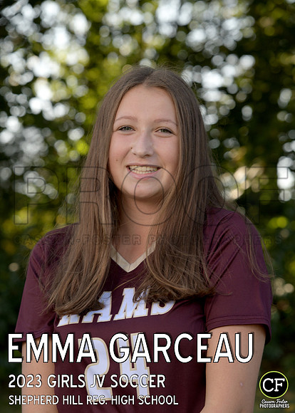 SH Fall Teams 2324 Girls JV Soccer Garceau Emma_ Team5x7 _ Individual2(1)