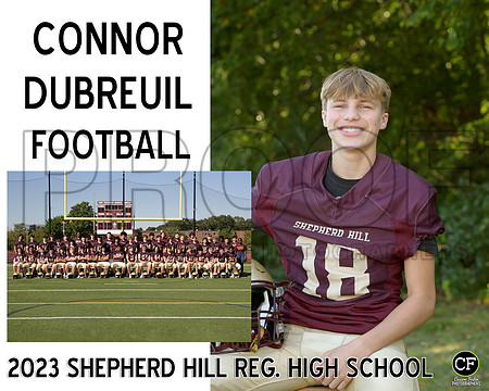SH Fall Teams 2324 Football Dubreuil Connor_ Team8x10 _ Sportsmate3(1)