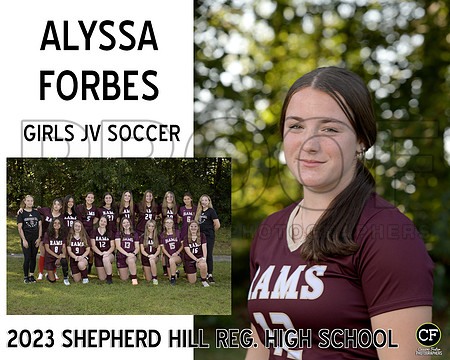 SH Fall Teams 2324 Girls JV Soccer Forbes Alyssa_ Team8x10 _ Sportsmate3(1)