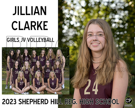 SH Fall Teams 2324 Girls JV Volleyball Clarke Jillian_ Team8x10 _ Sportsmate3(1)
