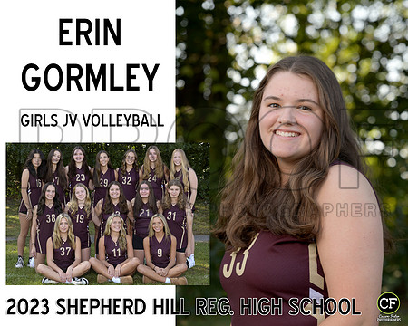 SH Fall Teams 2324 Girls JV Volleyball Gormley Erin_ Team8x10 _ Sportsmate3(1)