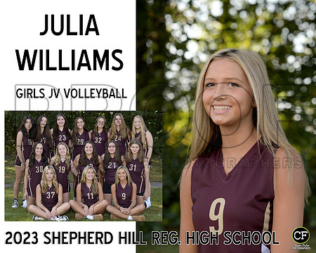SH Fall Teams 2324 Girls JV Volleyball Williams Julia_ Team8x10 _ Sportsmate3(1)
