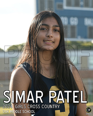 OMS Fall Teams 24 WEB Girls Cross Country Patel Simar_ Team8x10 _ Individual 8x10(1)