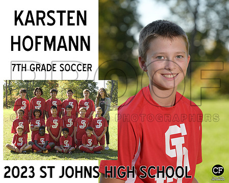 StJohnsFallTeams23 7th Grade Soccer Hofmann Karsten_ Team8x10 _ Sportsmate3(1)