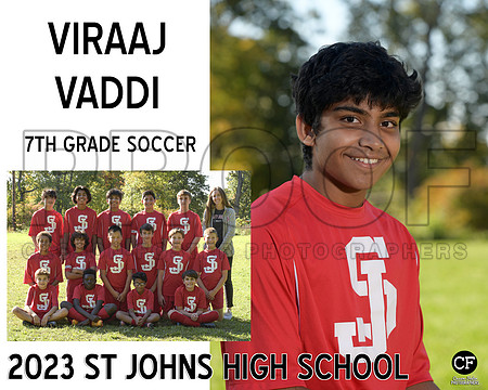 StJohnsFallTeams23 7th Grade Soccer Vaddi Viraaj_ Team8x10 _ Sportsmate3(1)