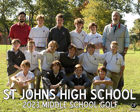 StJohnsFallTeams23 Middle School Golf  _ Team8x10 _ Team3 white text(1)