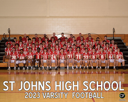 StJohnsFallTeams23 Varsity  Football  _ Team8x10 _ Team3 white text(1)