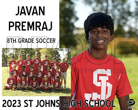 StJohnsFallTeams23 8th Grade Soccer Premraj Javan_ Team8x10 _ Sportsmate3(1)