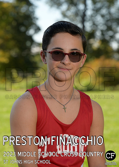 StJohnsFallTeams23 Middle School Cross Country Finacchio Preston_ Team5x7 _ Individual2(1)