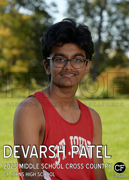 StJohnsFallTeams23 Middle School Cross Country Patel Devarsh_ Team5x7 _ Individual2(1)