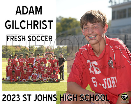 StJohnsFallTeams23 Fresh Soccer Gilchrist Adam_ Team8x10 _ Sportsmate3(1)