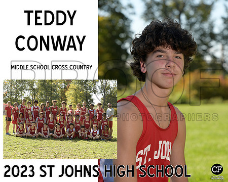 StJohnsFallTeams23 Middle School Cross Country Conway Teddy_ Team8x10 _ Sportsmate3(1)